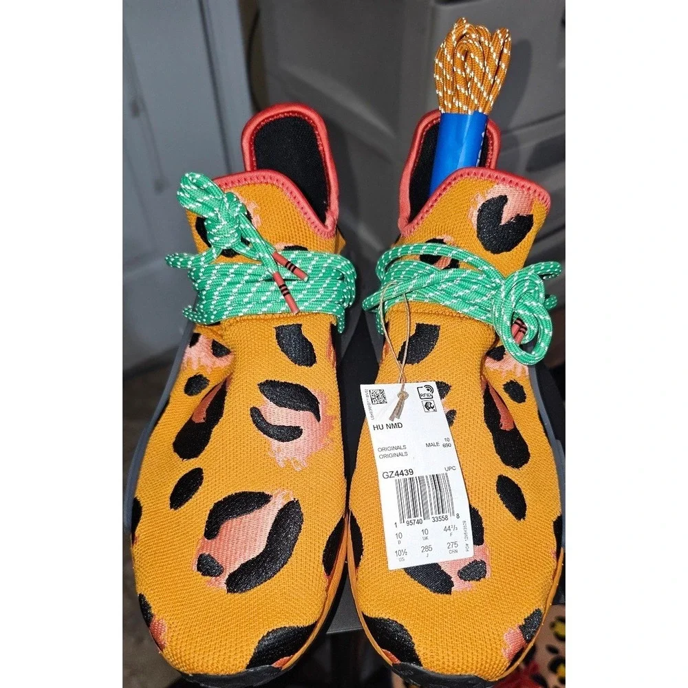 Pharrell williams Animal Print Hu Nmd sz 11